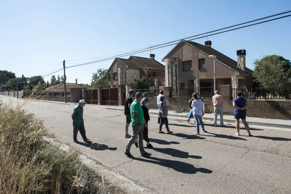 Vecinos de Nuez de Ebro denuncian la okupación de dos adosados