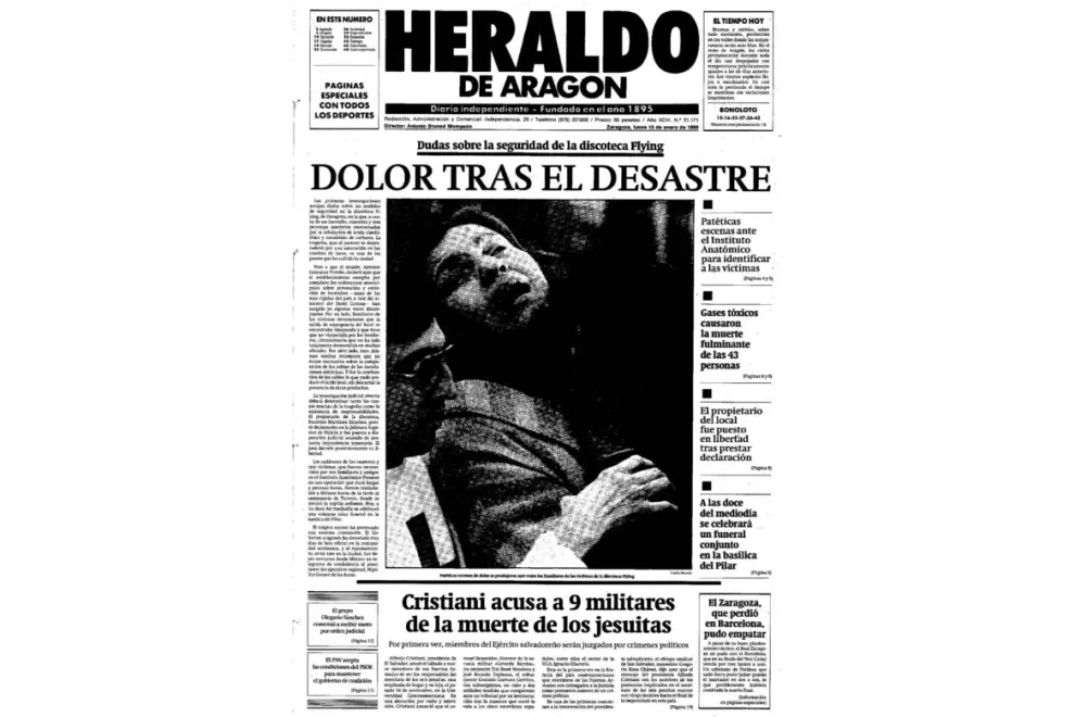 15.01.1990 Accidente en la discoteca Flying de Zaragoza