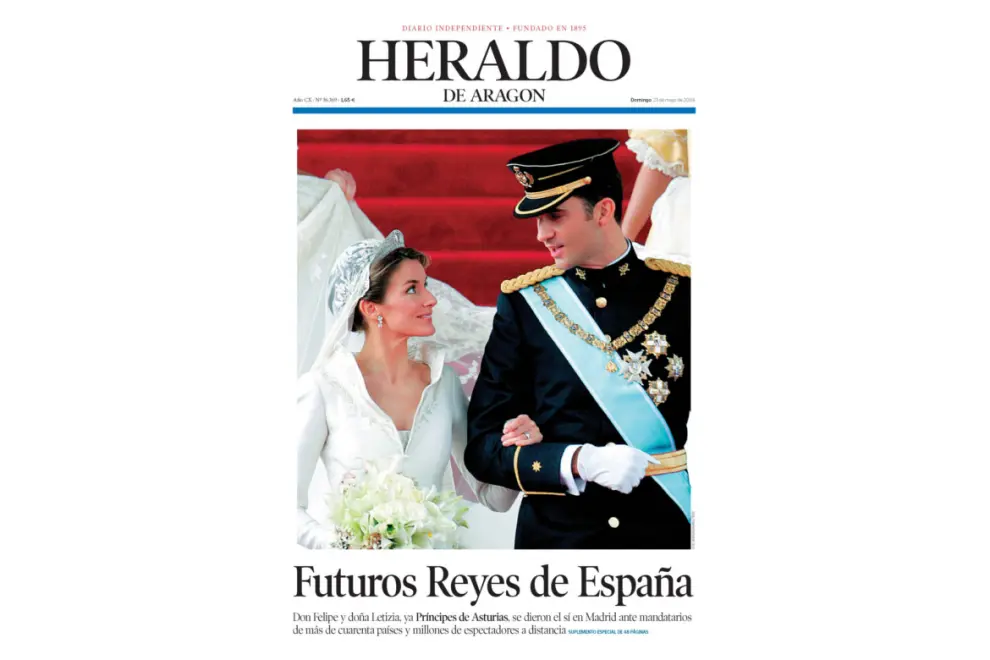 23.05.2004. Boda Real de Felipe de Borbón y Letizia Ortiz