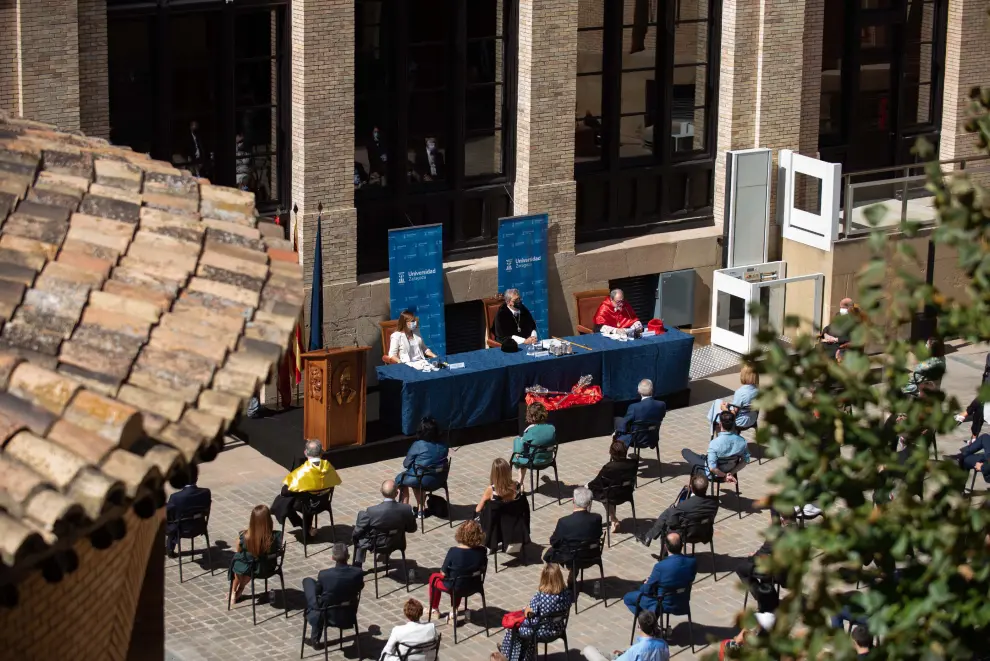La Universidad de Zaragoza celebra el acto de apertura del curso académico 2020-2021