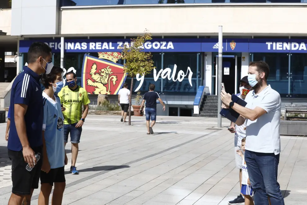Presentación de Toro Fernández, fichaje del Real Zaragoza