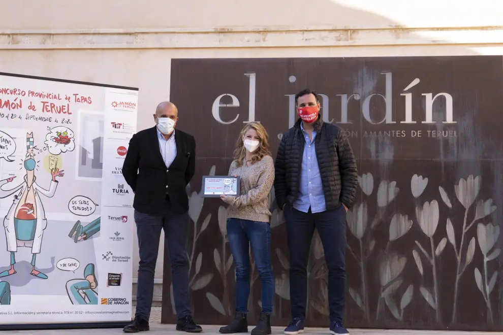 Entrega de los premios a las mejores tapas del concurso de Tapas de Teruel. foto Antonio Garcia/Bykofoto. 05/10/20 [[[FOTOGRAFOS]]]