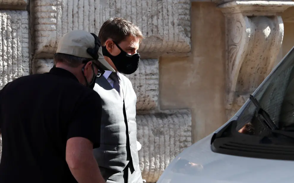 Tom Cruise, en Roma en el rodaje de 'Mission Impossible 7'