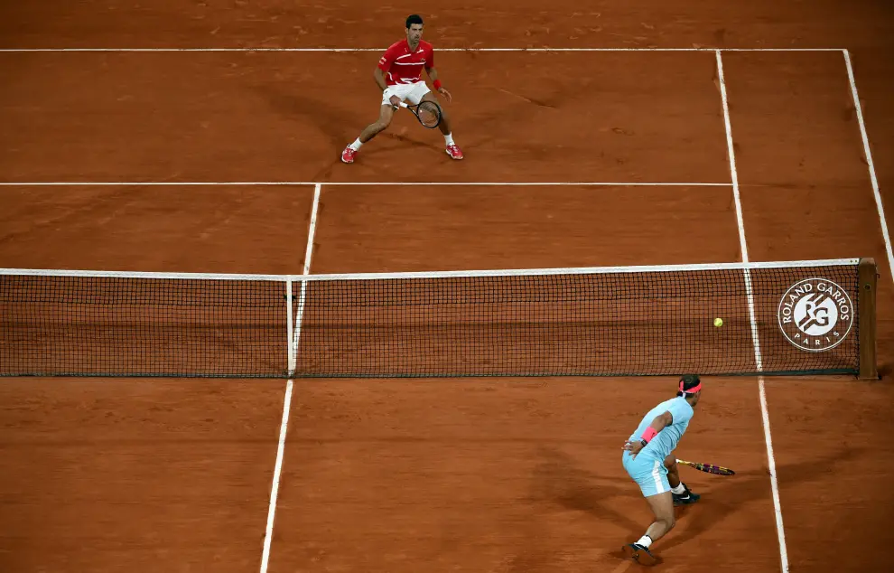 Nadal se mide ante Djokovic en la final de Roland Garros.