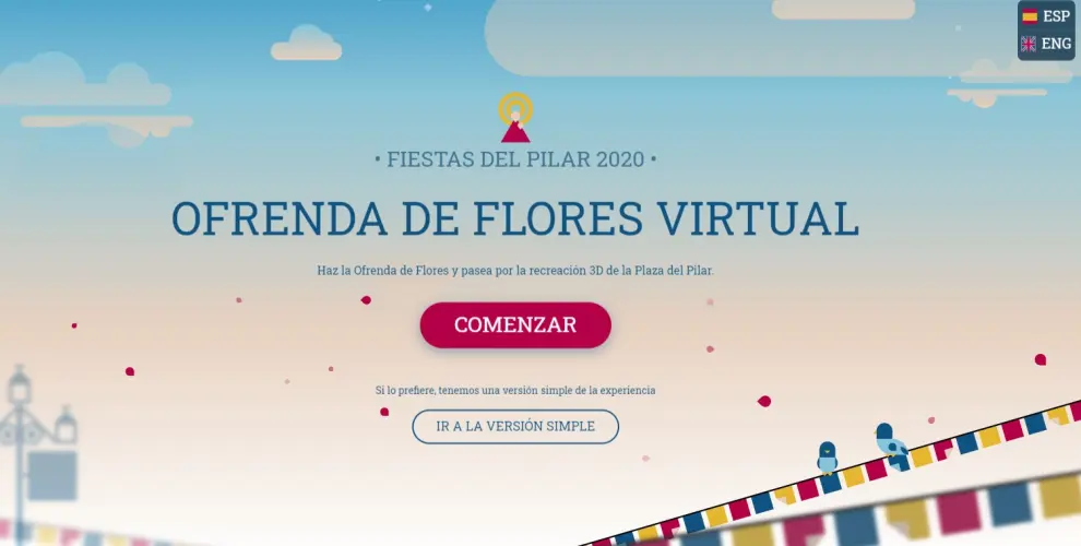 Ofrenda de Flores virtual