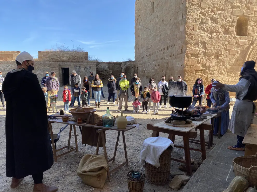 Lección de historia templaria en el castillo de Monzón