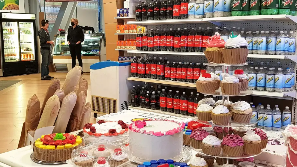 El supermercado de Times Square que vende "plástico para comer"