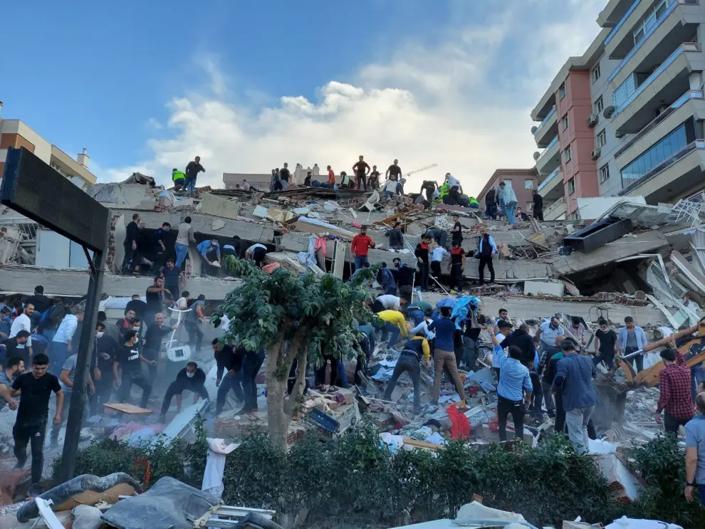 Un gran terremoto en Grecia y Turquía