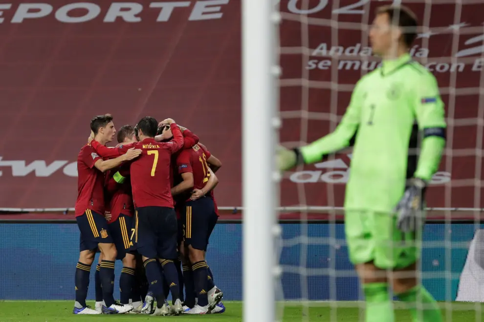 Histórico 6-0 de España a Alemania.