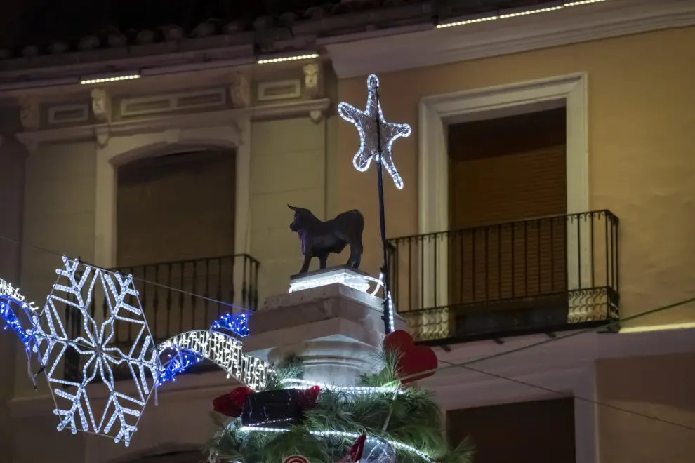 Teruel se ilumina para la Navidad.