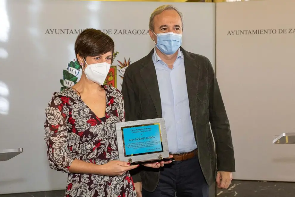 Premio 'Periodistas de Aragón-Ciudad de Zaragoza 2019'