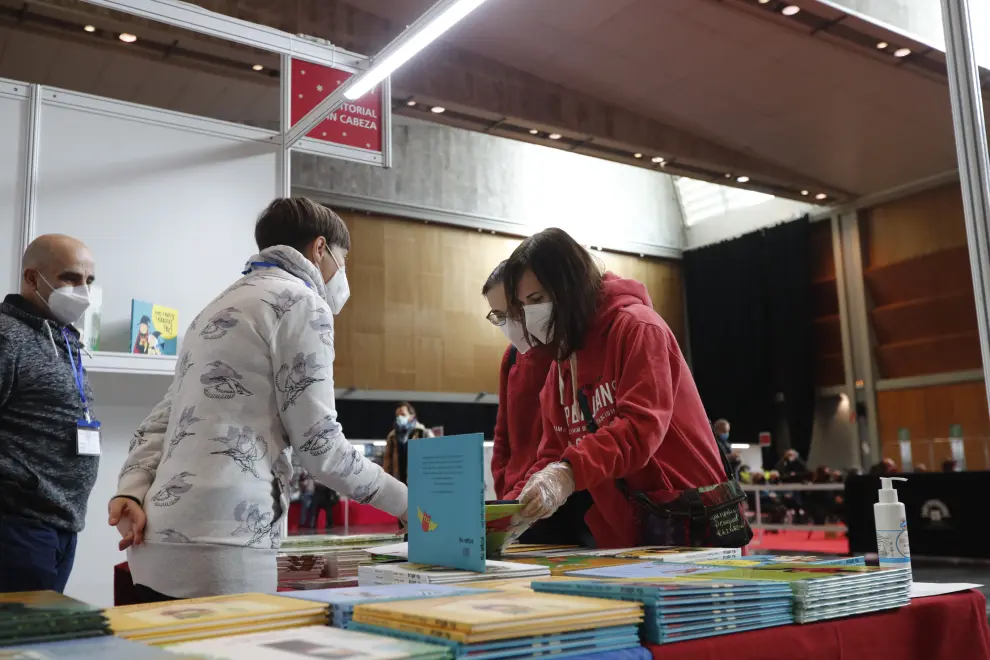 Foto de la inauguración de la Feria del Libro de Zaragoza