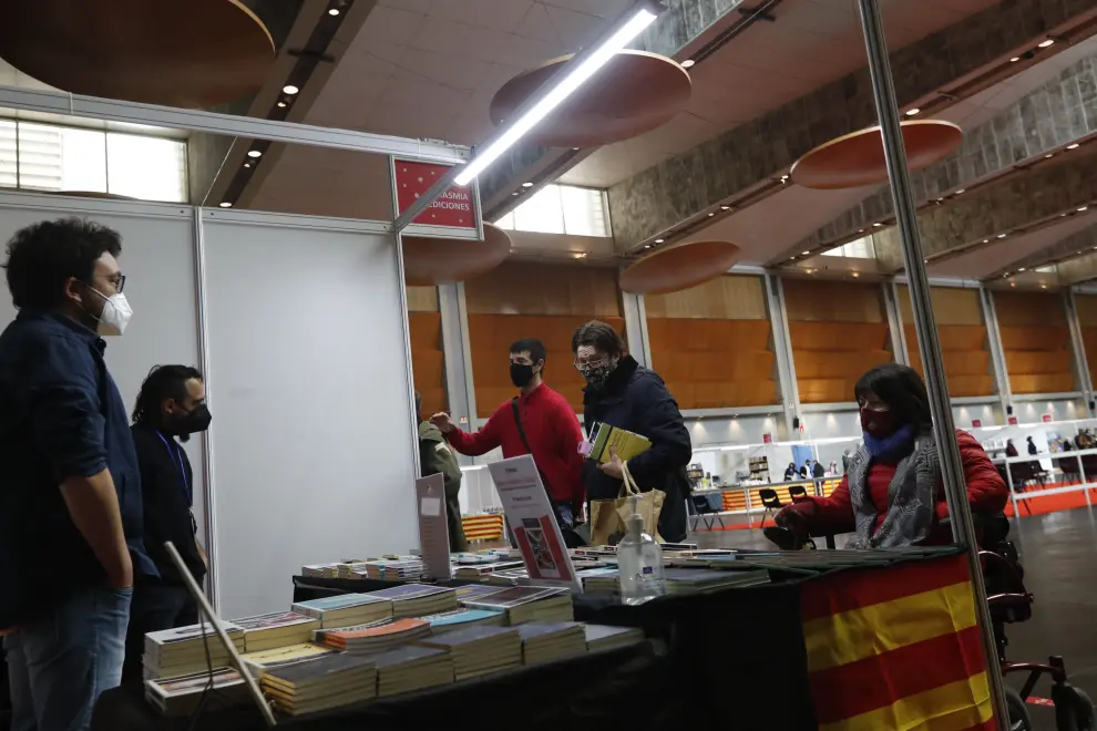 Foto de la inauguración de la Feria del Libro de Zaragoza