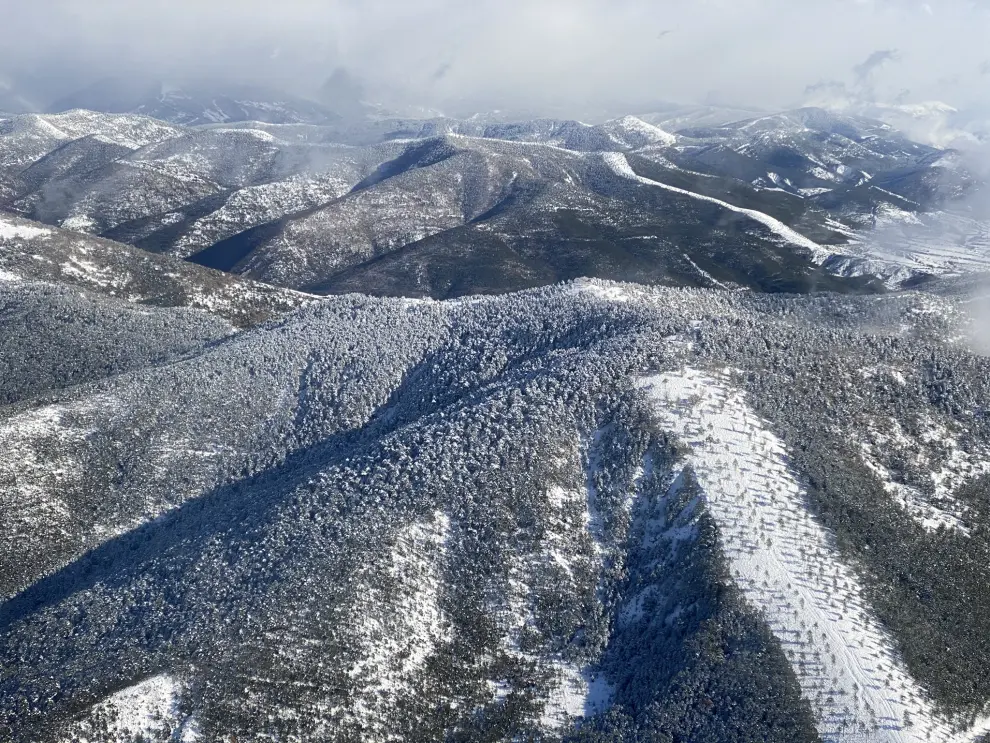 Un examen con vistas espectaculares de la Jacetania nevada
