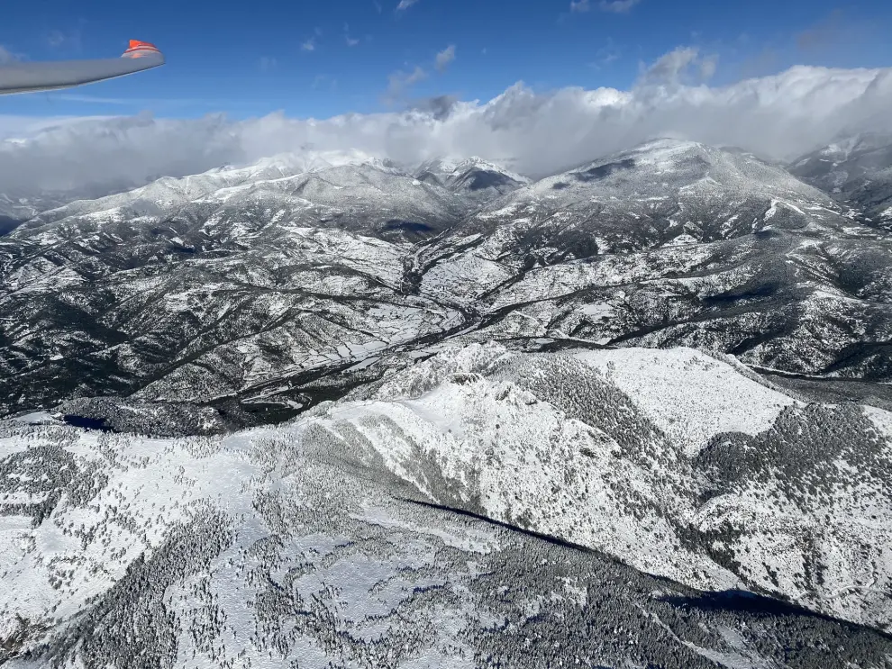 Un examen con vistas espectaculares de la Jacetania nevada
