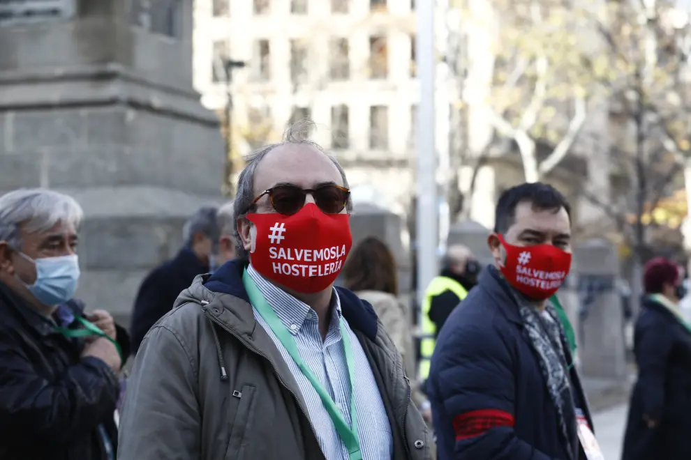 La manifestación ha recorrido buena parte del centro de Zaragoza.
