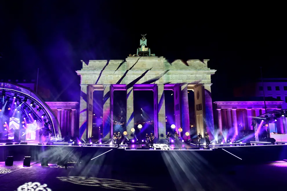 Puerta de Brandenburgo, en Berlín