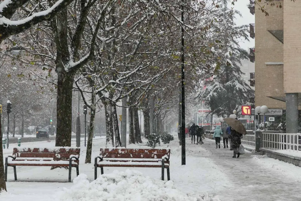nevada en Zaragoza