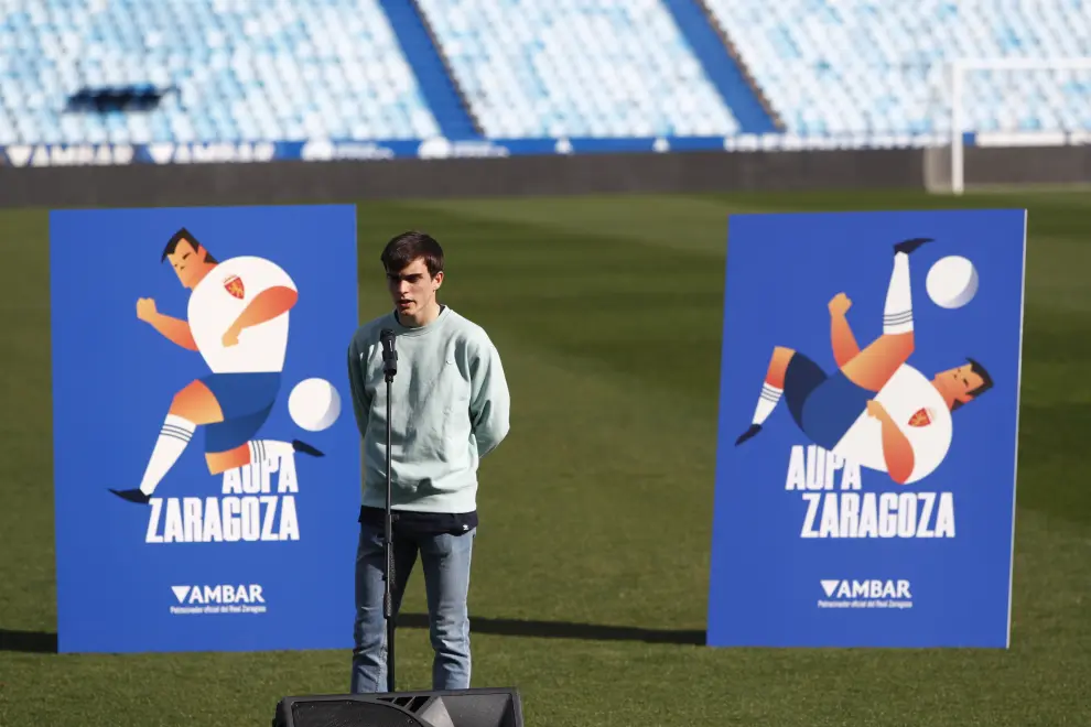 Presentación de los "refuerzos" de Ambar para el Real Zaragoza