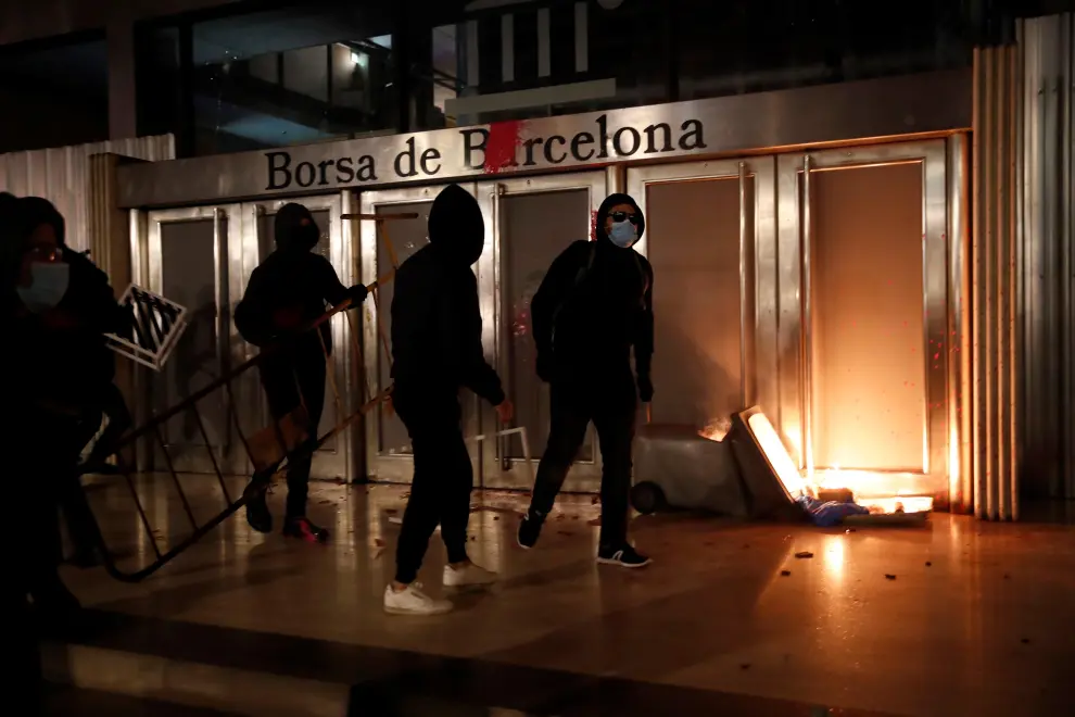 Protestas por la detención del rapero Pablo Hasél