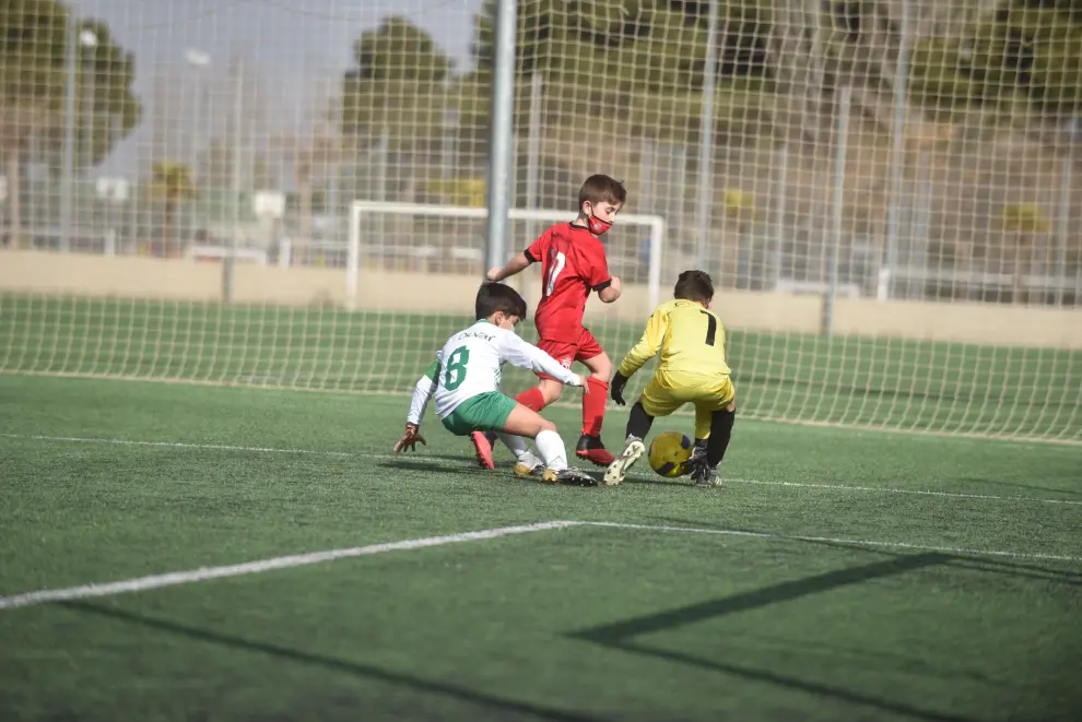 El deporte aragonés vuelve a la competición un año después: actividad en el Estadio Miralbueno El Olivar