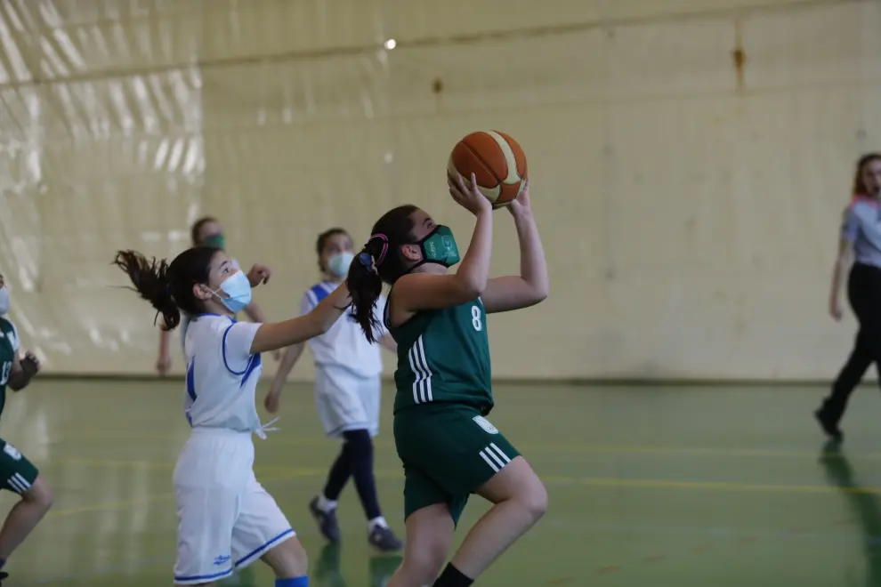 El deporte aragonés vuelve a la competición un año después: baloncesto en el Stadium Casablanca