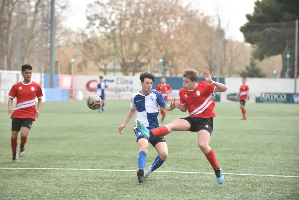 El deporte aragonés vuelve a la competición un año después: fútbol juvenil Ebro-Silos