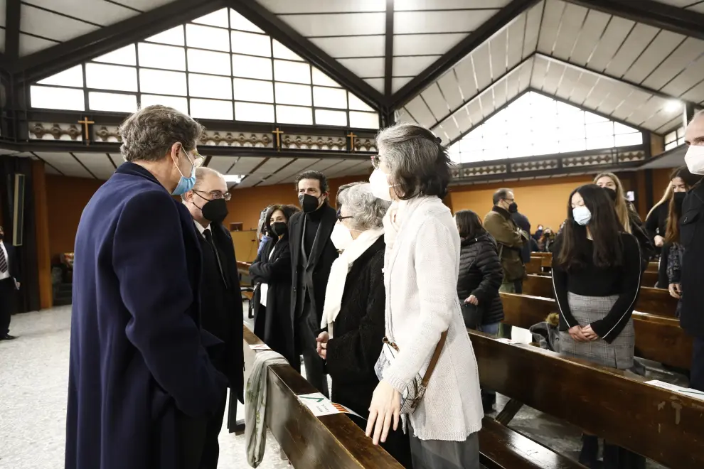 El funeral del que fuera primer presidente de la Diputación General de Aragón y figura clave de la transición ha tenido lugar este lunes al mediodía, en la parroquia de Santa Rita de Zaragoza.