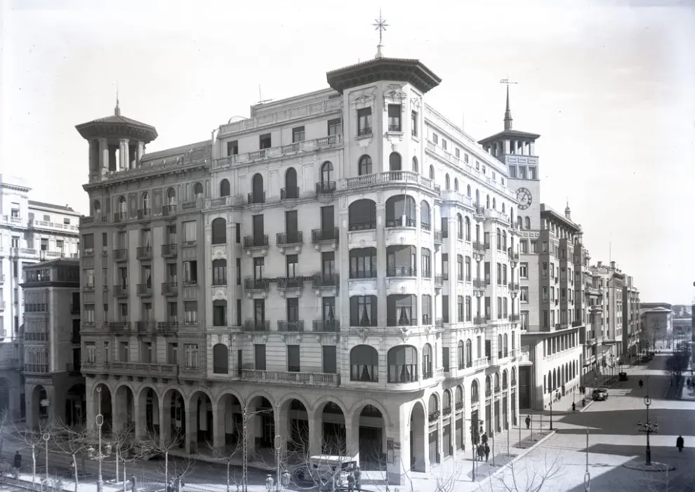 Fotos antiguas del Paseo de la Independencia de Zaragoza