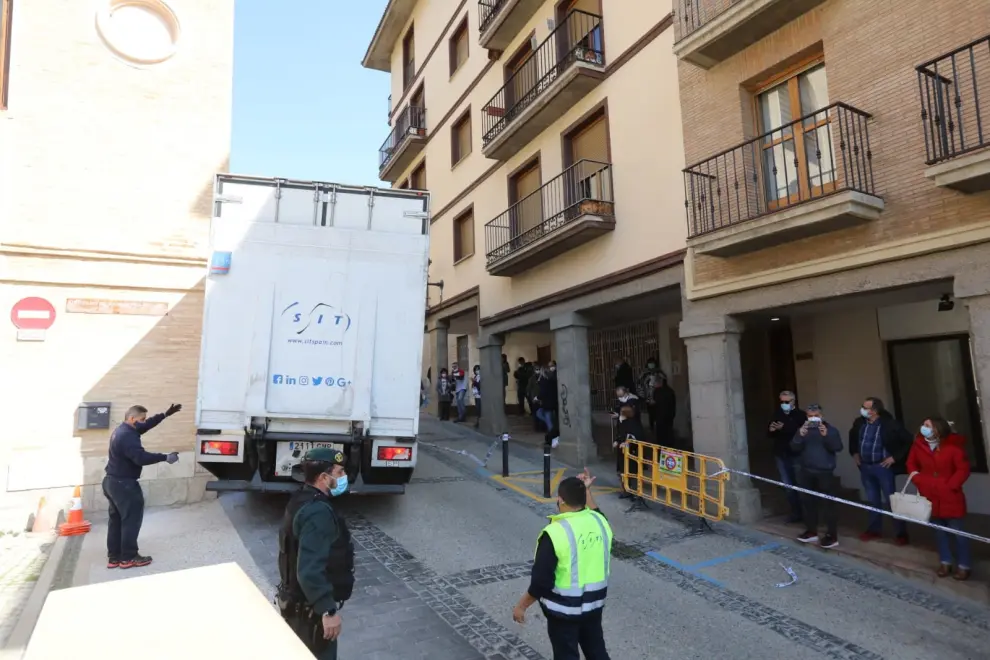 Culmina la entrega de los bienes a Aragón tras 25 años de litigio