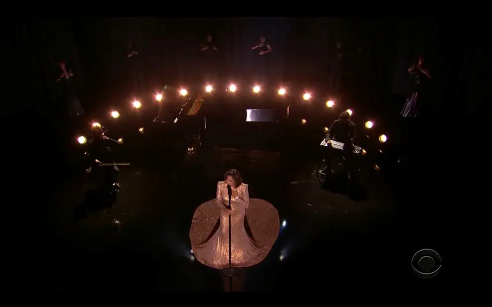 Brandi Carlile performs in this screen grab taken from video of the 63rd Annual Grammy Awards in Los Angeles, California, U.S., March 14, 2021. CBS/Handout via REUTERS - ATTENTION EDITORS - THIS IMAGE HAS BEEN SUPPLIED BY A THIRD PARTY. NO ARCHIVES, NO SALES, MANDATORY CREDIT, NO NEW USES AFTER 0400 GMT 17/3/2021, NO BROADCAST USE, USE FOR GRAMMY RELATED COVERAGE ONLY[[[REUTERS VOCENTO]]] AWARDS-GRAMMYS/
