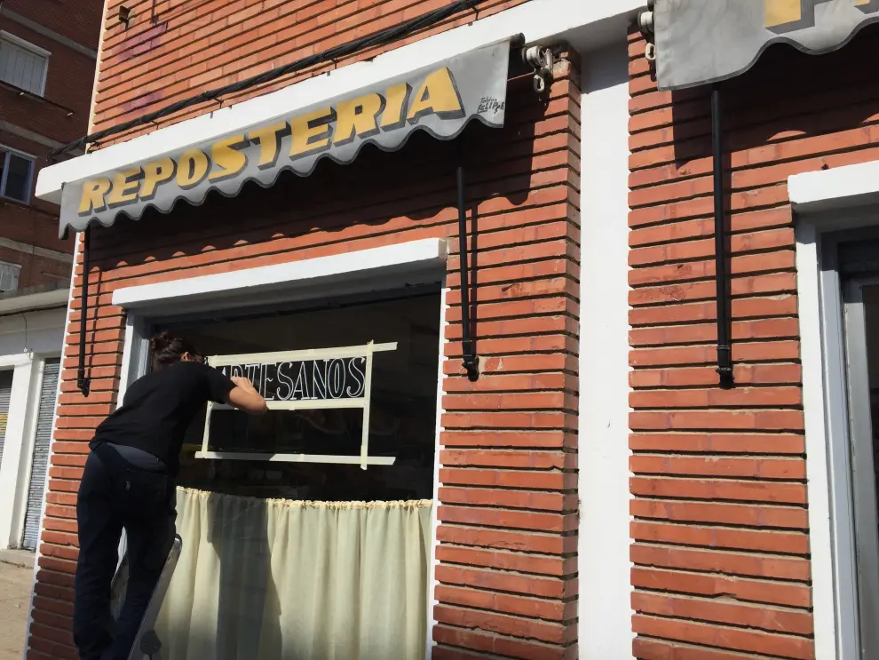 Una panadería en traspaso de la calle Venancio de Huarte volvió a la vida por obra y gracia del cine.