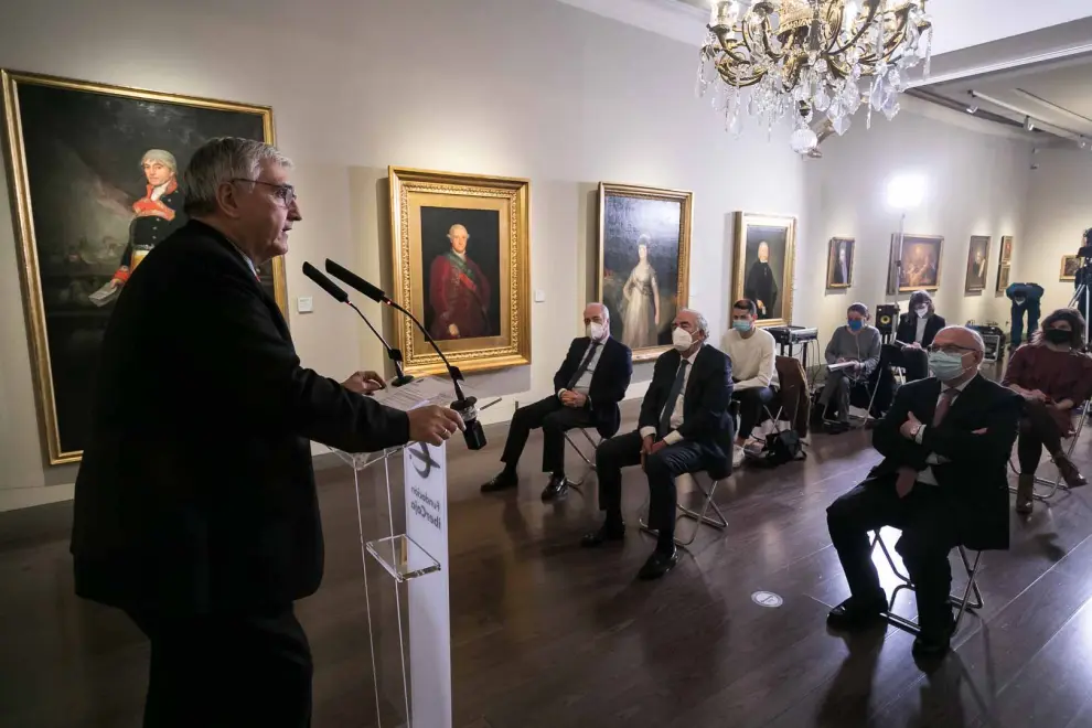 Presentación del ciclo 'Goya, un pintor genial' de Fundación Ibercaja.