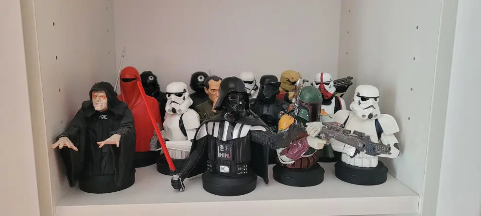 Figuras de Star Wars.