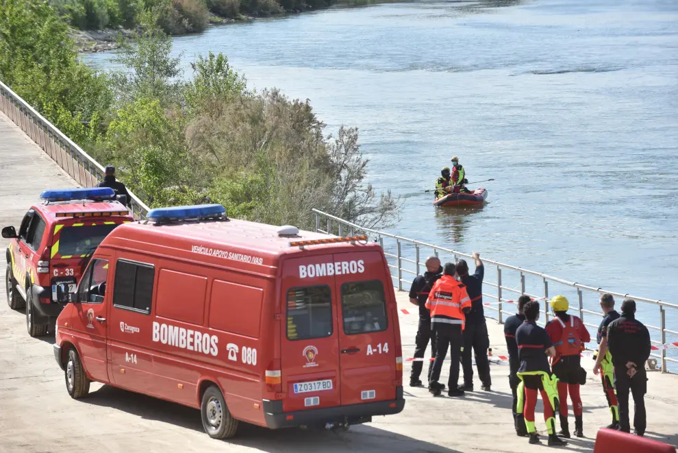 Búsqueda en el río Ebro del menor desaparecido