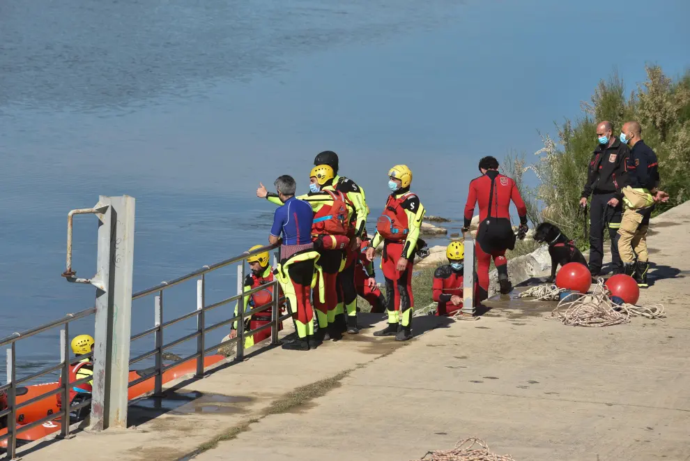 Búsqueda en el río Ebro del menor desaparecido