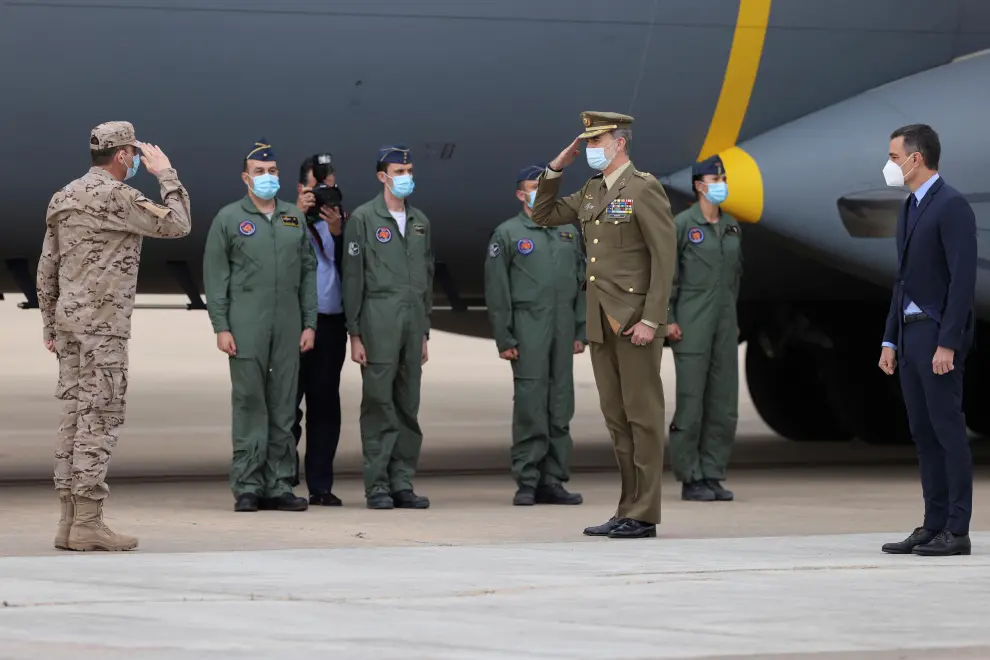 El Rey recibe a los últimos 24 militares destacados en Afganistán
