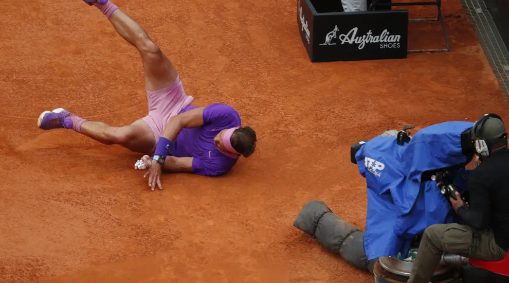 Partido entre Nadal y Djokovic