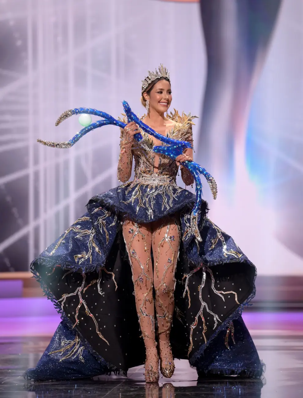 Gala Miss Universo 2021.