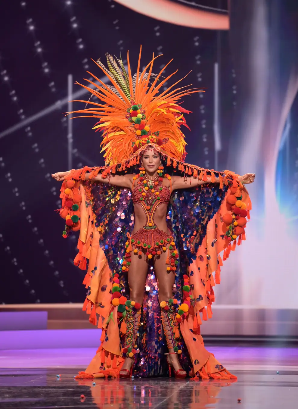 Gala Miss Universo 2021.