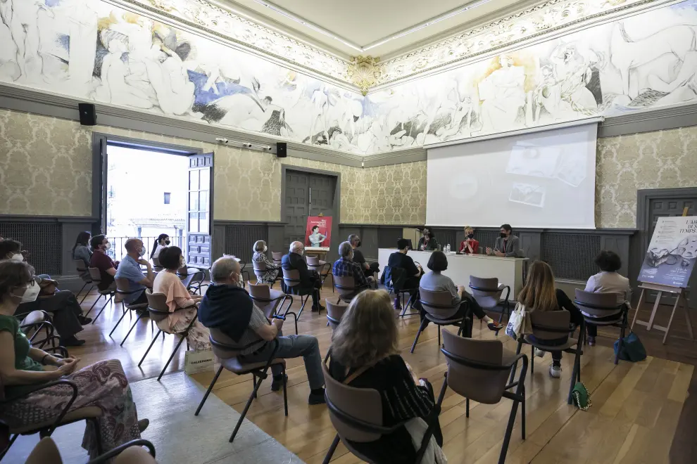 Cineforum y actuación de Daniball en el Museo Pablo Gargallo de Zaragoza, con motivo del Día Internacional de los Museos.