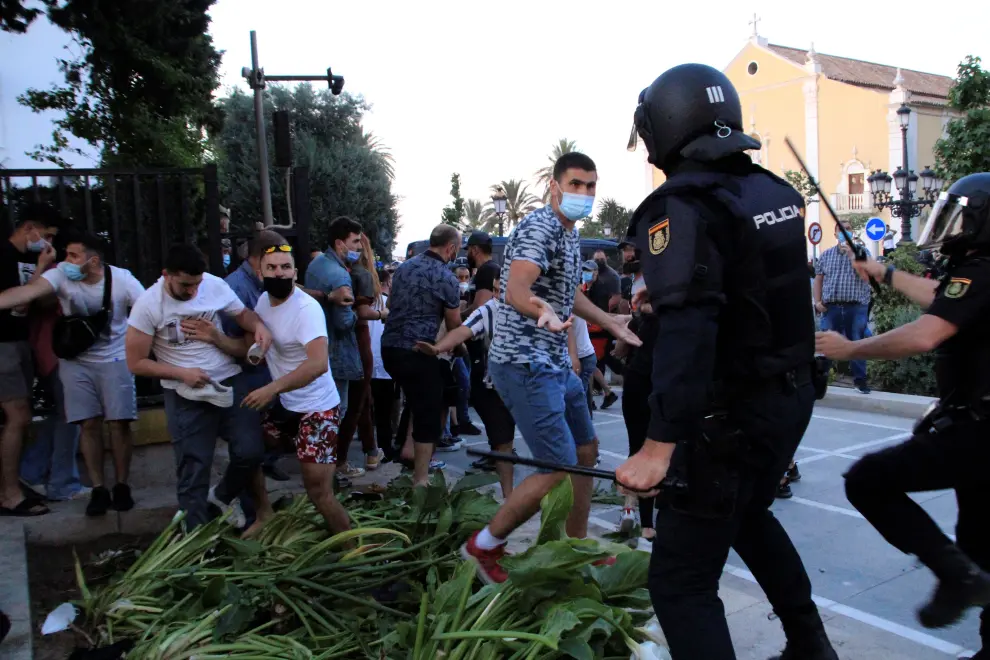 Incidentes en Ceuta.