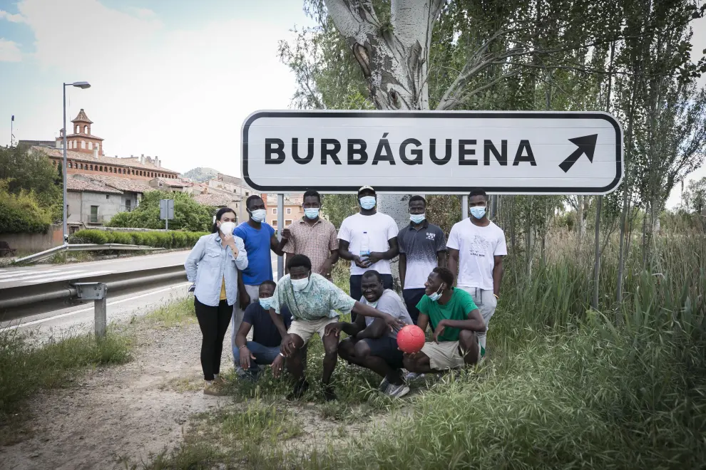 El dispositivo de primera acogida de Burbáguena abrió el pasado 14 de mayo.