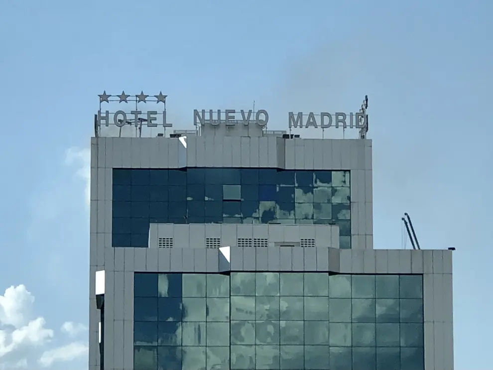 Incendio en el Hotel Nuevo Madrid