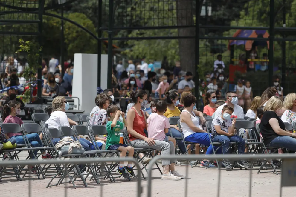 La asistencia de público al Parque Grande ha sido constante.