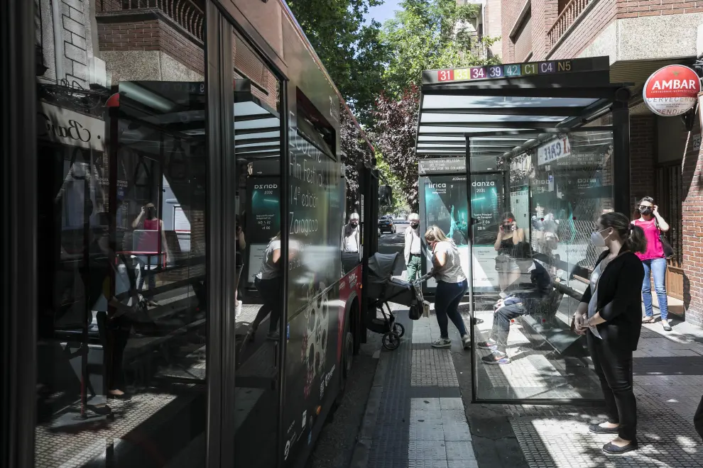 Huelga del bus urbano