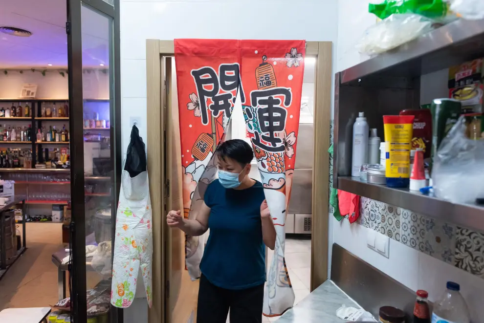 Teresa Wang, en Casa Pan, donde ofrece platos caseros de la tradición China
