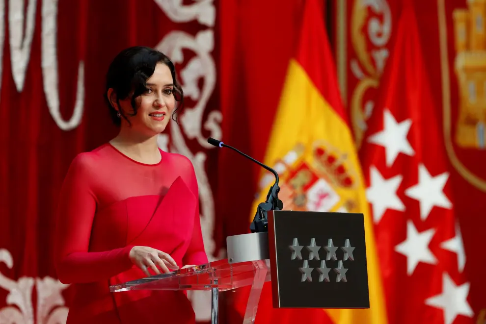 Investidura de la presidenta de la Comunidad de Madrid, Isabel Díaz Ayuso