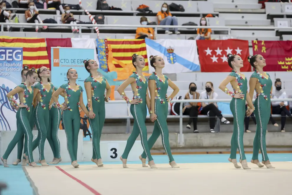 Campeonato de España de gimnasia estética de grupo.