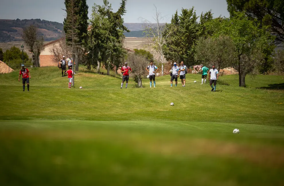 Campeonato de España de footgolf en el Gambito Golf Calatayud